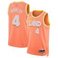 Cleveland Cavaliers Nike 2025/26 City Edition Swingman Jersey - Orange - Evan Mobley - Unisex