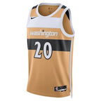 Washington Wizards Nike 2025/26 City Edition Swingman Jersey - Tan - Alex Sarr - Unisex