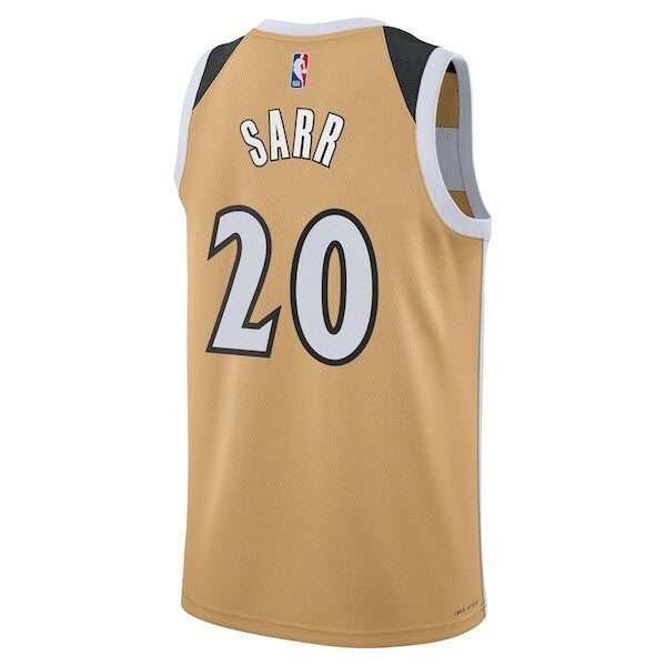 Washington Wizards Nike 2025/26 City Edition Swingman Jersey - Tan - Alex Sarr - Unisex