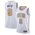 Boston Celtics Nike 2025/26 City Edition Swingman Jersey - White - Derrick White - Unisex