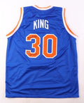 Bernard King Signed Replica New York Knicks Jersey Inscribed "HOF 13" (Schwartz COA)
