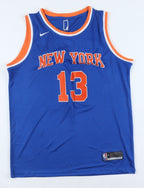 Evan Fournier Signed Replica New York Knicks Jersey (JSA COA) 2012 1st Round Pick /Guard