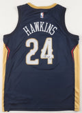 Jordan Hawkins Signed Replica New Orleans Pelicans Jersey (PSA) 2023 1st Round Pk/ UConn
