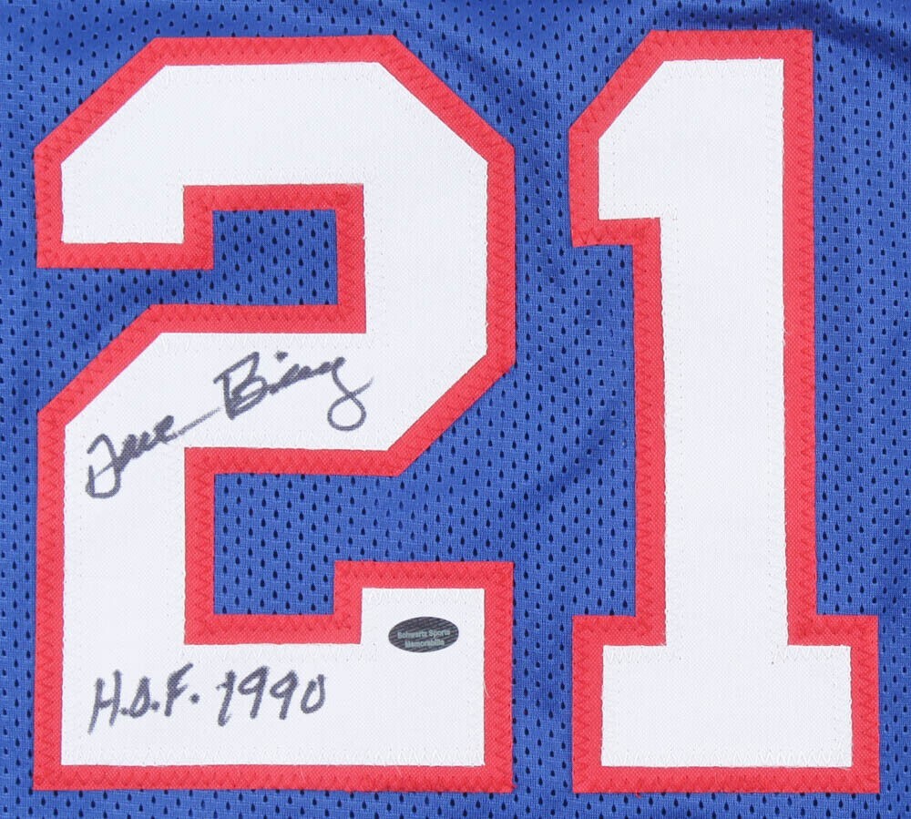 Dave Bing Signed Replica Detroit Pistons Jersey(Schwartz Sports) NBA HOF 1990 / MVP 1976