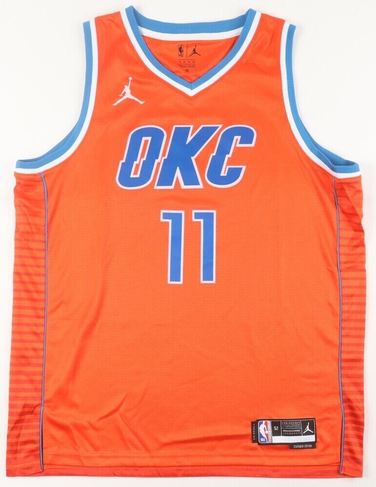 Isaiah Joe Signed Replica Oklahoma City Thunder Jersey (Beckett) 2020 NBA Draft Pick