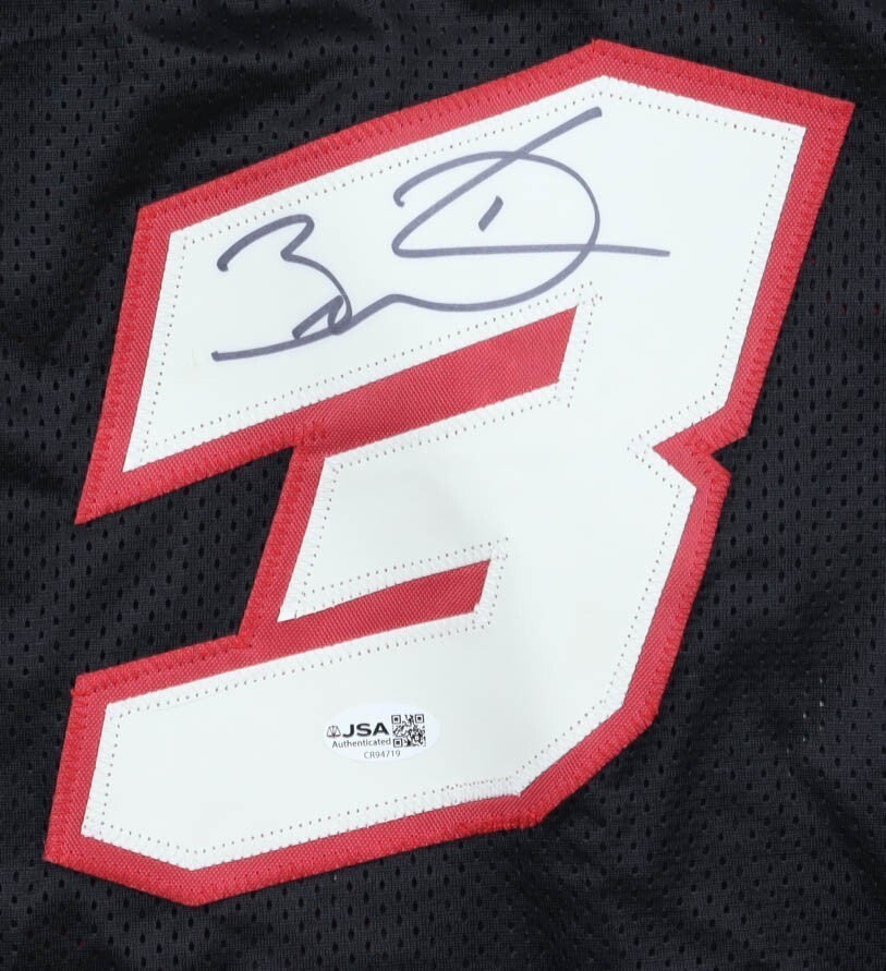 Dwyane Wade Signed Replica Miami Heat Jersey (JSA) 3xNBA Champion / 2006, 2012, & 2013