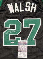 Jordan Walsh Signed Replica Boston Celtics Jersey (JSA COA) 2024 NBA Champion Forwaed
