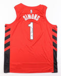 Anfernee Simons Signed Replica Trail Blazers Jersey (JSA) Portland's 2018 1st Round Pick