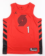 Anfernee Simons Signed Replica Trail Blazers Jersey (JSA) Portland's 2018 1st Round Pick