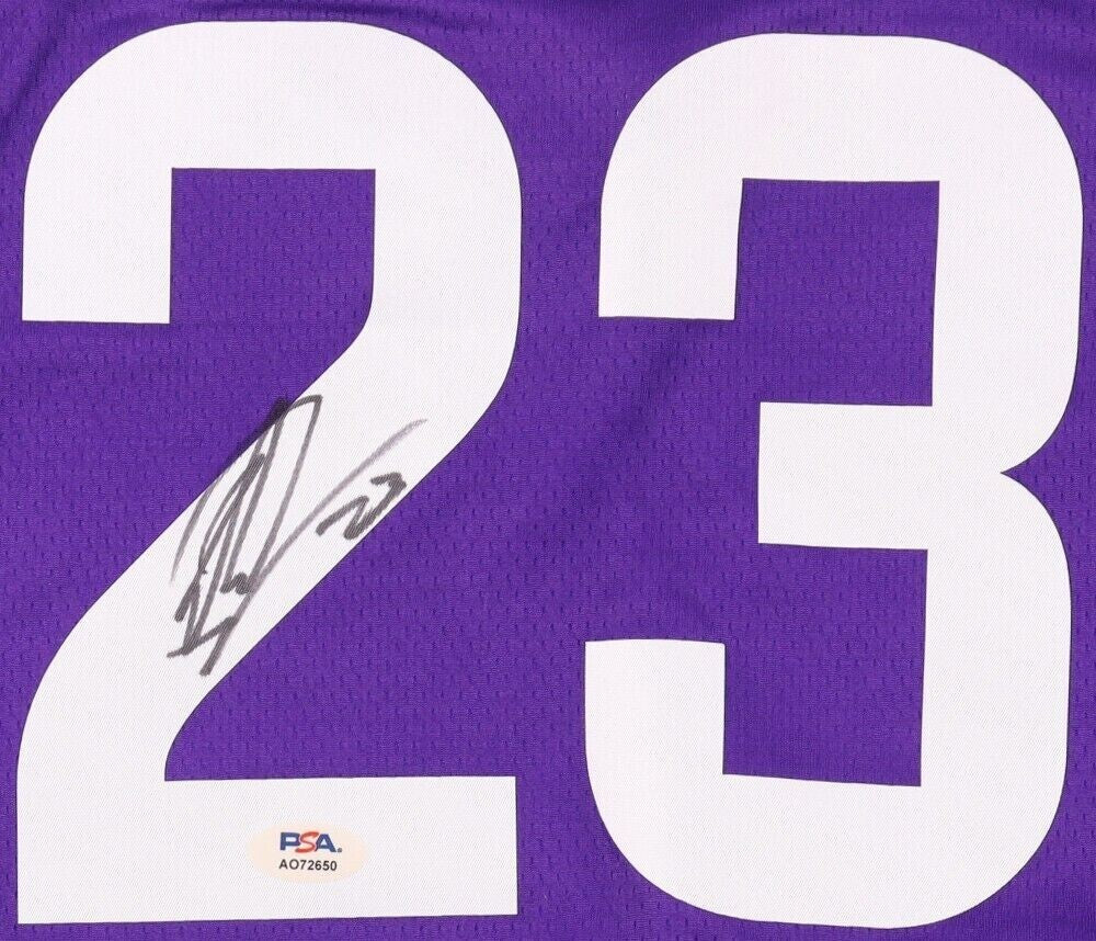Lauri Markkanen Signed Replica Utah Jazz Jersey (PSA) 2017 1st Round NBA Draft Pick