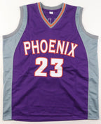 Jason Richardson Signed Replica Phoenix Suns Jersey Beckett) 2xNBA Slam Dunk Champion