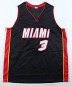 Dwyane Wade Signed Replica Miami Heat Jersey (JSA) 3xNBA Champion / 2006, 2012, & 2013