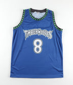 Latrell Sprewell Signed Replica Minnesota Timberwolves Jersey (Steiner) 4xNBA All Star