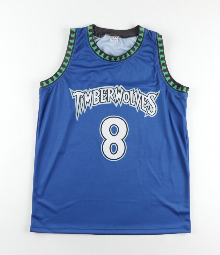 Latrell Sprewell Signed Replica Minnesota Timberwolves Jersey (Steiner) 4xNBA All Star