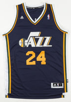 Paul Millsap Signed Replica Utah Jazz Jersey (JSA COA) 2006 2nd Round Pick Power Forward