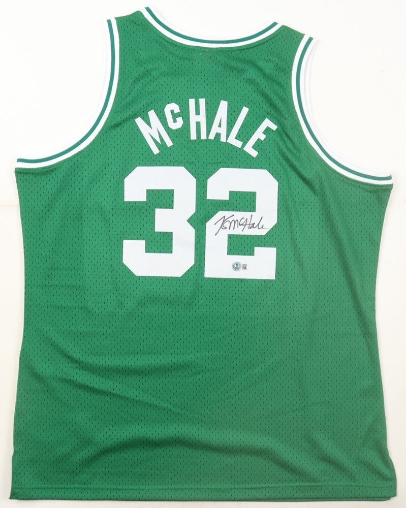 Kevin McHale Signed Replica Boston Celtics Mitchell and Ness  Jersey (Beckett)