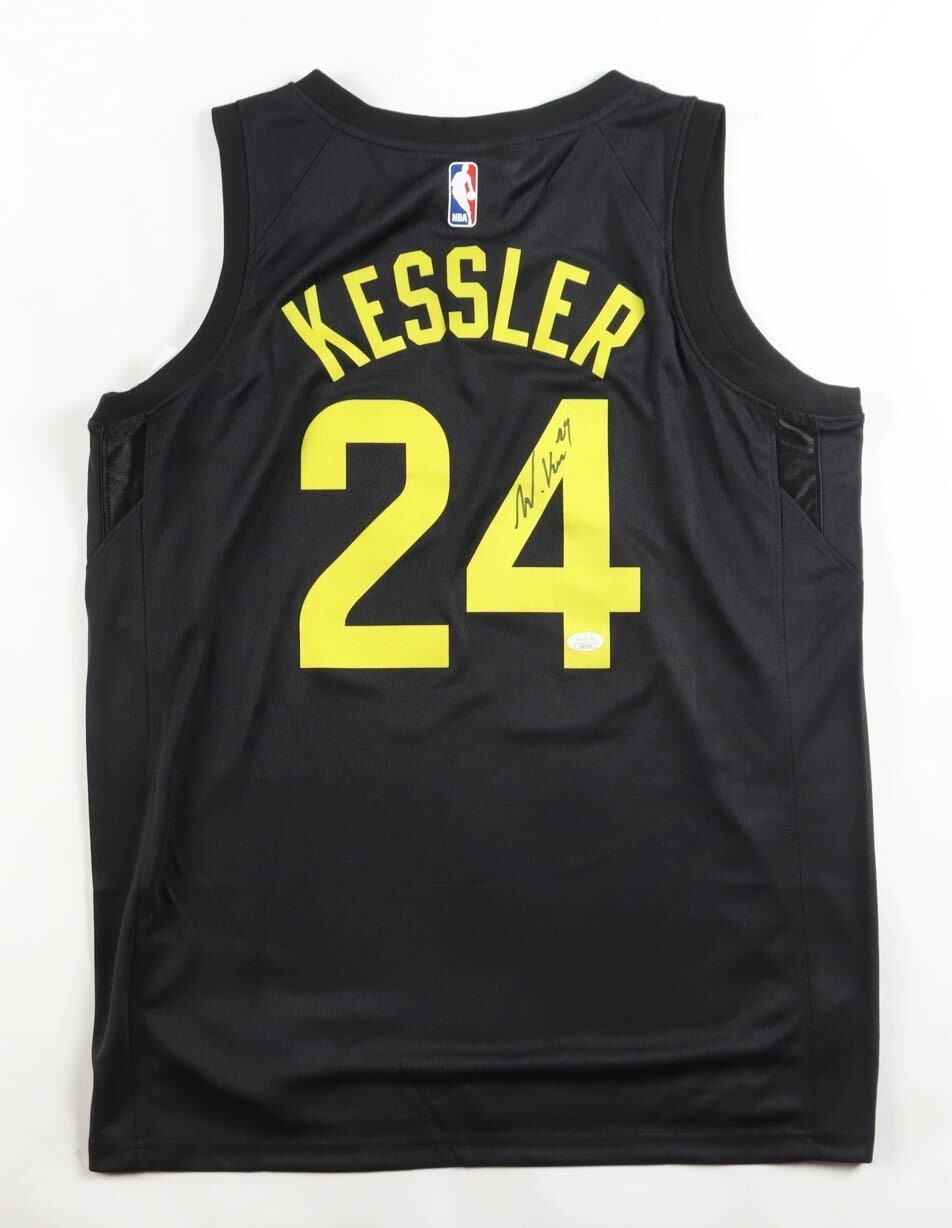 Walker Kessler Signed Replica Utah Jazz Jersey (JSA COA) 2022 1st Round NBA Draft Pick
