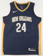 Jordan Hawkins Signed Replica New Orleans Pelicans Jersey (PSA) 2023 1st Round Pk/ UConn