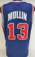 Chris Mullin Signed Replica Team USA Jersey (JSA COA) Golden State Warriors 5xAll Star