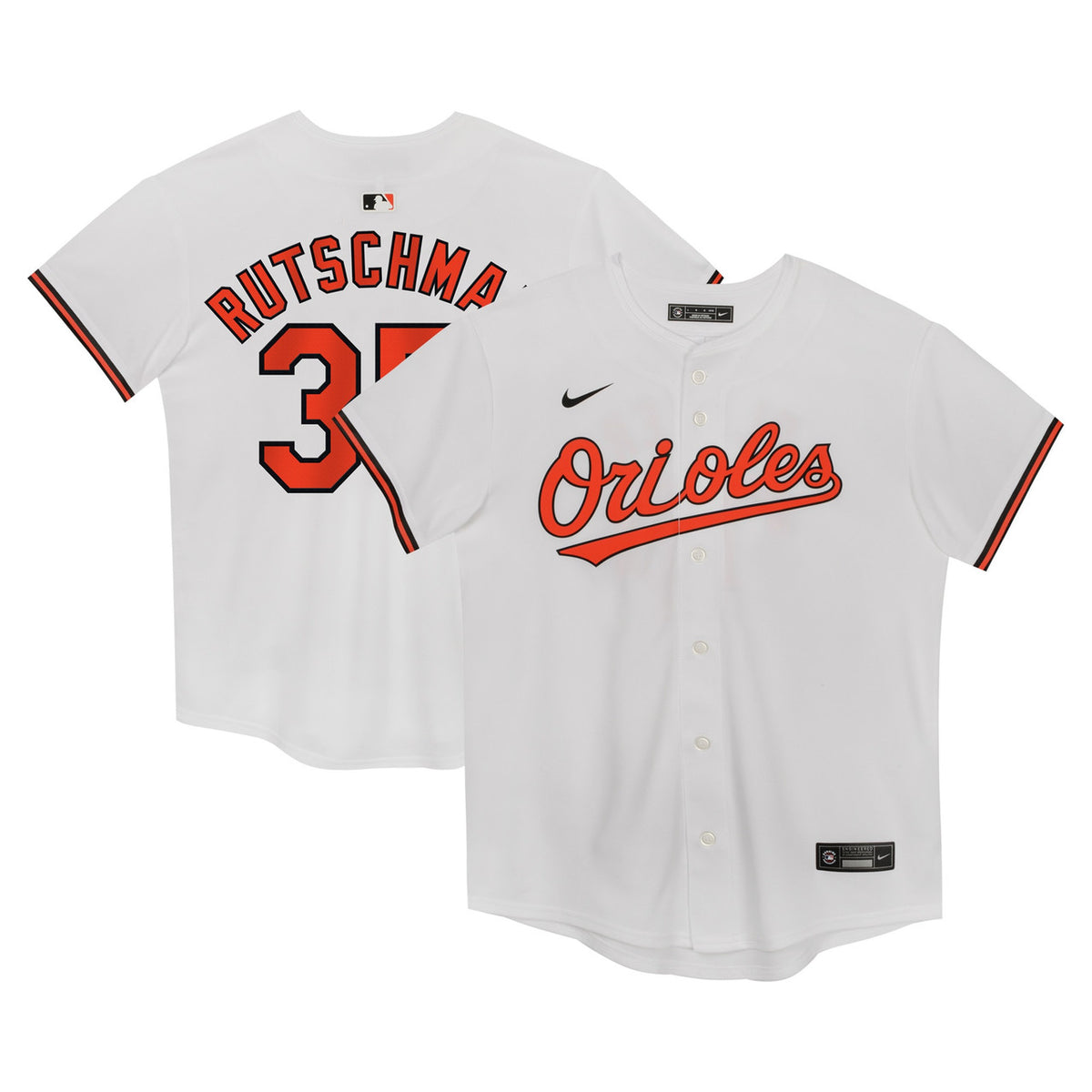 Adley Rutschman #35 Baltimore Orioles Nike Preschool Home Limited Jersey - White
