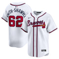 Aj Smith-Shawver Atlanta Braves Nike Home Limited Player Jersey - White