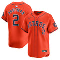 Alex Bregman #2 Houston Astros Nike Alternate Limited Player Jersey - Orange