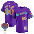 Randy Johnson #51 Arizona Diamondbacks 2000 Patch Cooperstown Limited Throwback Custom Jersey