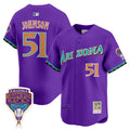 Randy Johnson #51 Arizona Diamondbacks 2000 Patch Cooperstown Limited Throwback Jersey