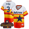 Houston Astros Champion 1980 'S Throwback Patch Limited Jersey