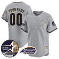 Houston Astros 1999 Throwback 35Th Astrodome Patch Vapor Premier Limited Custom Jersey