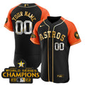 Houston Astros 2023 Alternate Limited Custom Jersey - Gold