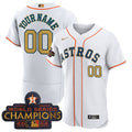 Houston Astros 2023 Rush Limited Custom Jersey - Gold