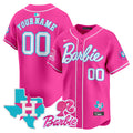 Houston Astros Barbie Vapor Premier Limited Custom Jersey