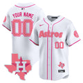 Houston Astros Vapor Premier Limited V3 Custom Jersey - Bubblegum Pink