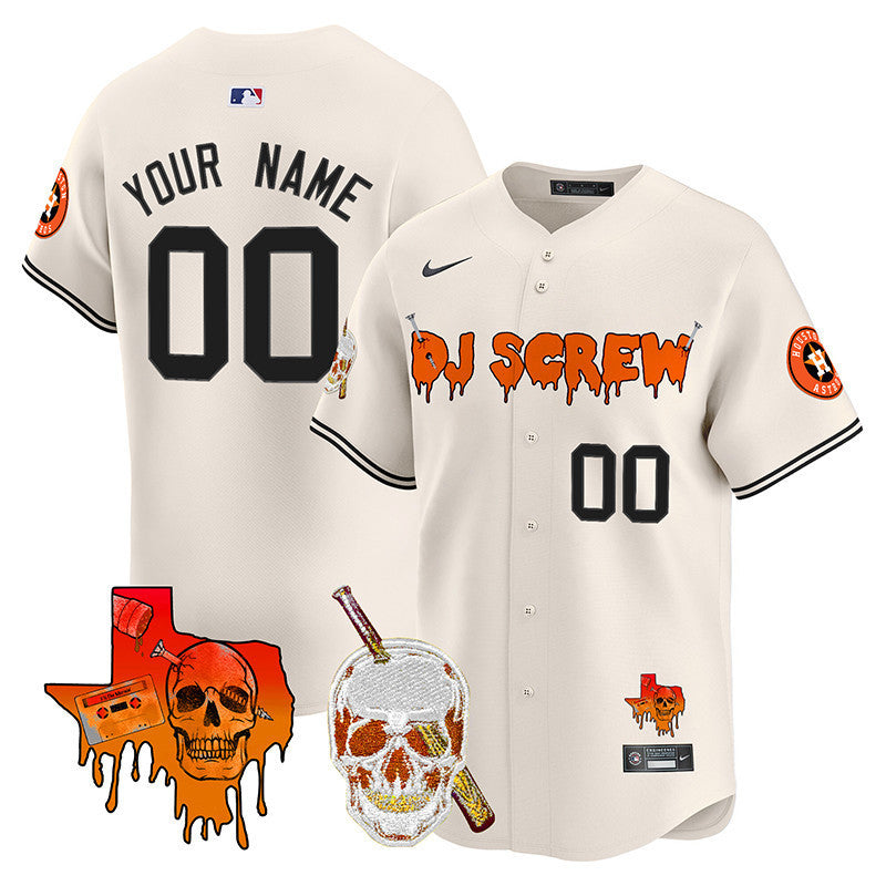 Dj Screw V Houston Astros Apor Premier Limited V2 Custom Jersey