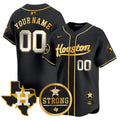 Houston Astros 'Houston Strong' Patch Vapor Premier Limited Custom Jersey