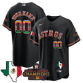 Houston Astros Mexico Texas Map Limited Cool Base Custom Jersey