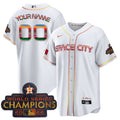 Houston Astros Space City Mexico Limited Cool Base Custom Jersey
