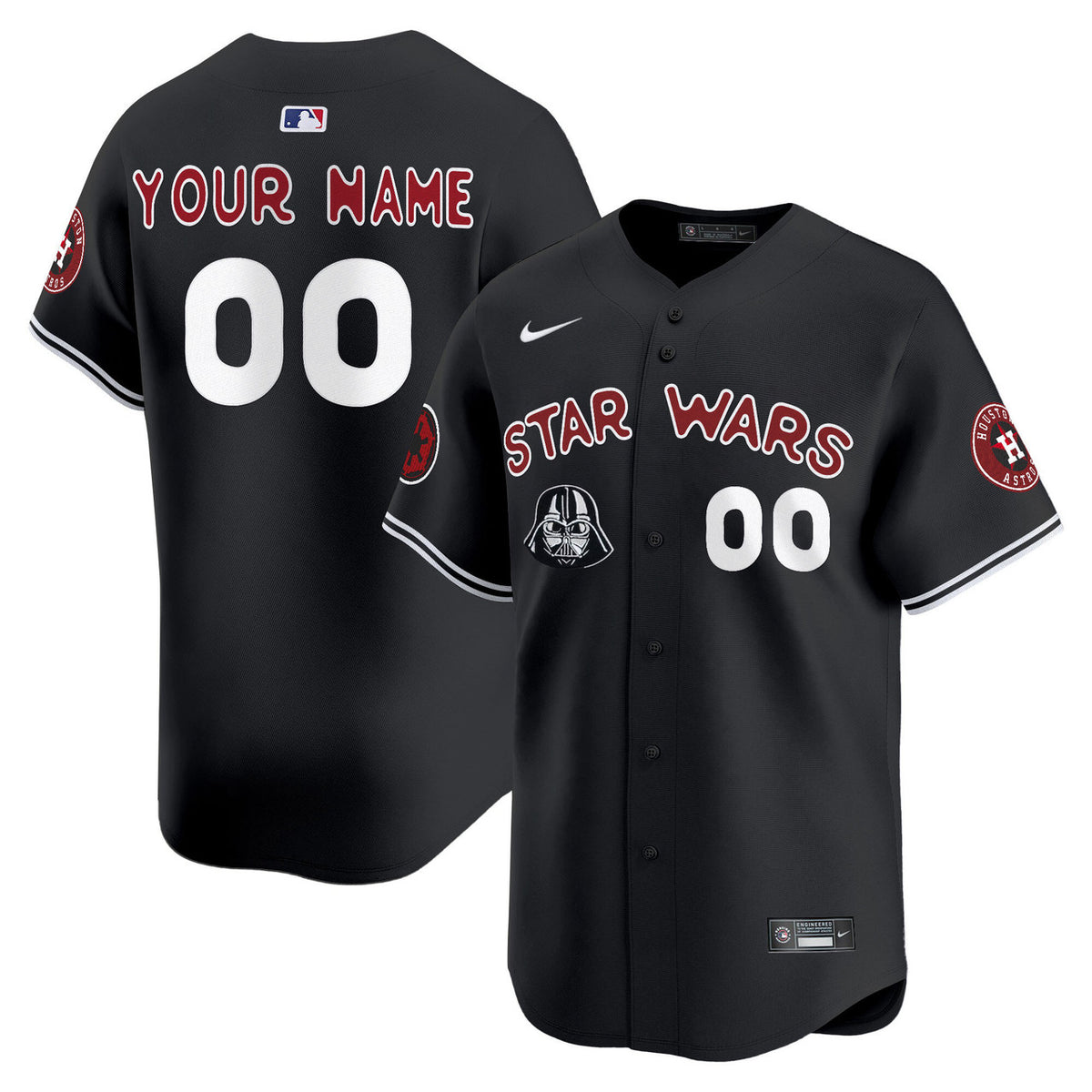 Houston Astros Sw Vapor Premier Limited Custom Jersey