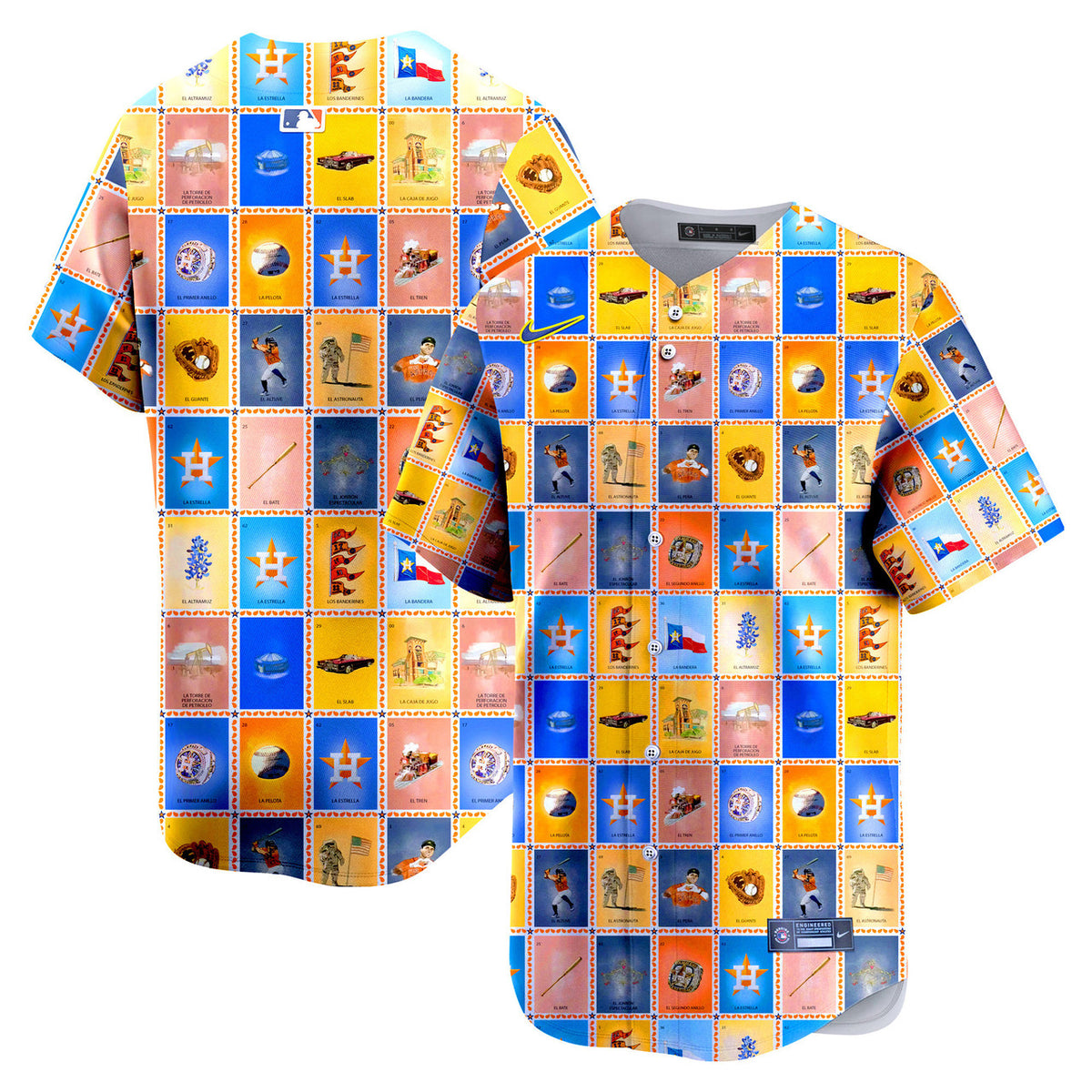 Houston Astros Lotteria Colection Vapor Premier Printed Limited Jersey
