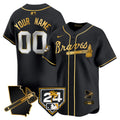 Atlanta Braves 2024 Spring Training Georgia Patch Vapor Premier Limited Custom Jersey