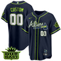 Atlanta Braves Atliens Limited Cool Base Custom Jersey