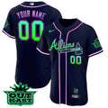 Atlanta Braves Atliens Flex Base Galaxy Version Limited Custom Jersey