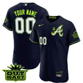 Atlanta Braves Atliens A Limited Baseball Custom Jersey