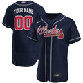 Atlanta Braves Limited Custom Jersey - Navy