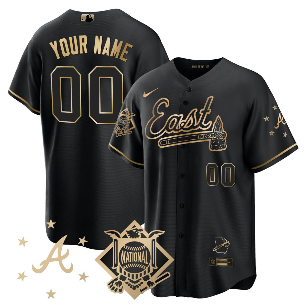 Atlanta Braves East Champions Limited Custom Jersey