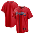 Atlanta Braves Nike Alternate Limited Team Jersey - Red