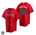 Atlanta Braves Limited Custom Jersey - Red