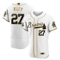 White Gold Atlanta Braves Champion 2021 World Series Limited Flex Base Jersey