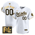 Baltimore Orioles 2025 Spring Training Patch Vapor Premier Limited Custom Jersey